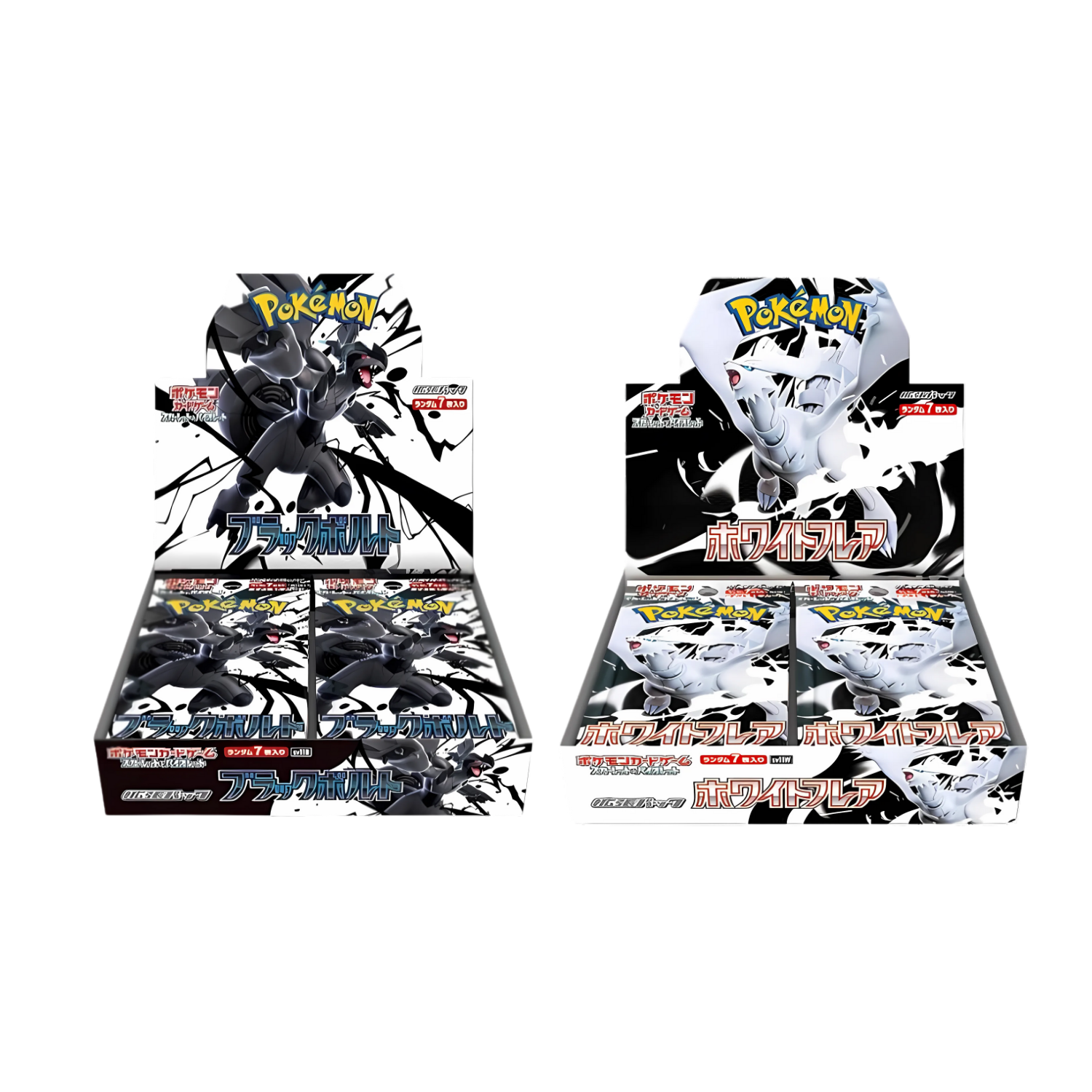 Pokmon - Black Bolt & White Flare Booster Box Standard Bundle (JP) Pokmon - Black Bolt & White Flare Booster Box Standard Bundle (JP)