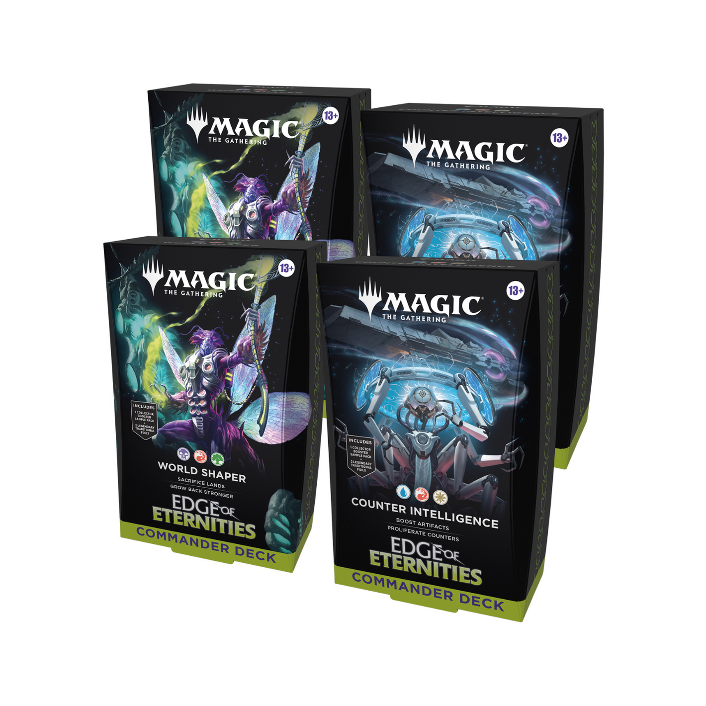 Magic Edge of Eternities  - Box Commander Deck 4 Mazzi (ITA)