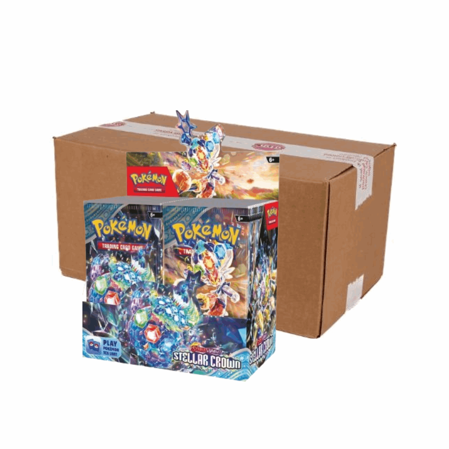 Pokmon - Case 6x Booster Box Astral Crown 36 Packs - ITA Pokmon - Case 6x Booster Box Astral Crown 36 Packs - ITA
