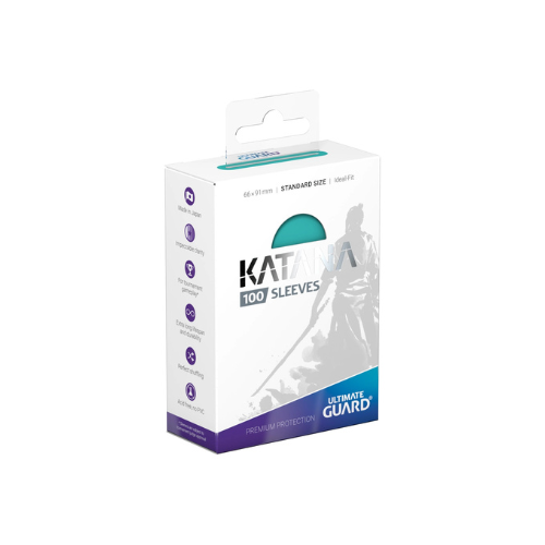 Ultimate Guard Katana Sleeves Standard Size TURQUOISE (100)
