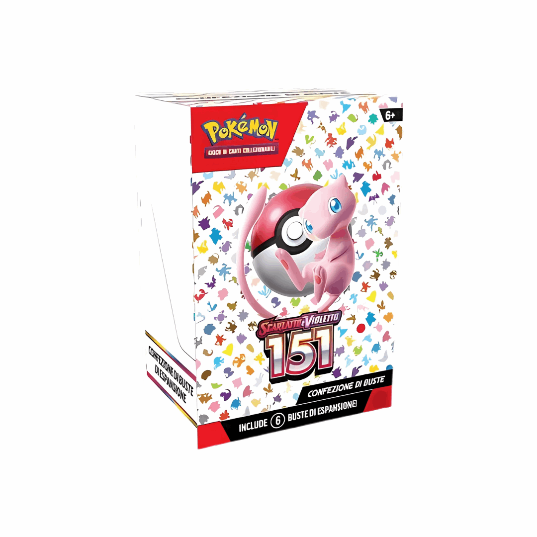 Pokémon 151 Bundle 6 packs Italian