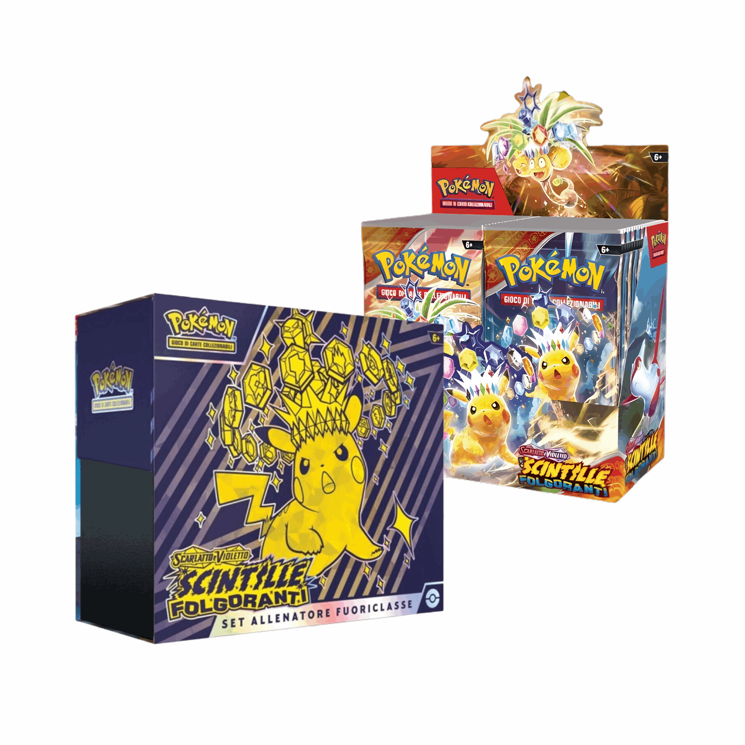 Pokmon - Bundle Scintille Folgoranti Italiano Box & ETB ITA Pokmon - Bundle Scintille Folgoranti Italiano Box & ETB ITA