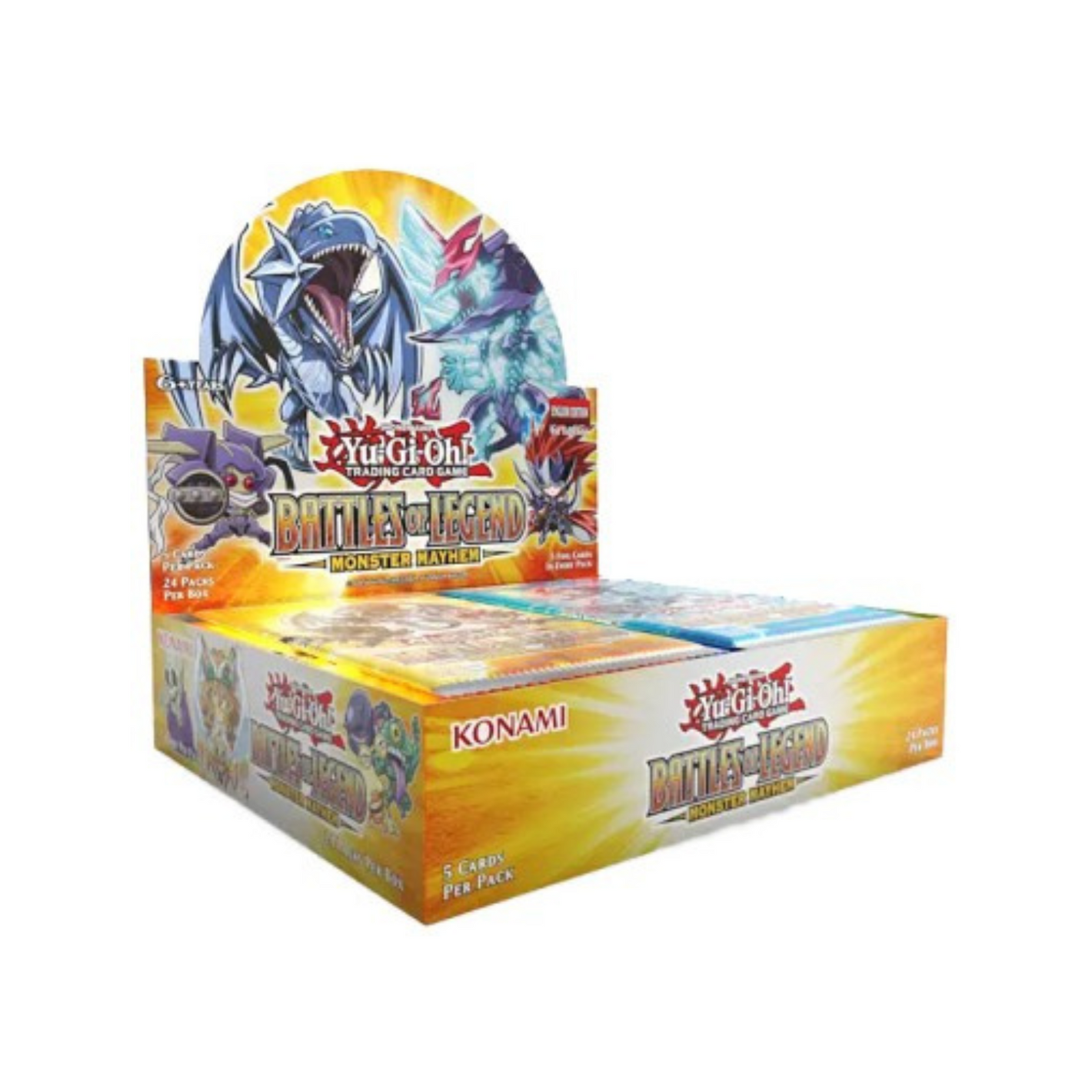 Yu-Gi-Oh - Battaglie Della Leggenda: Monster Mayhem Display 24 Buste (1a Edizione - IT)
