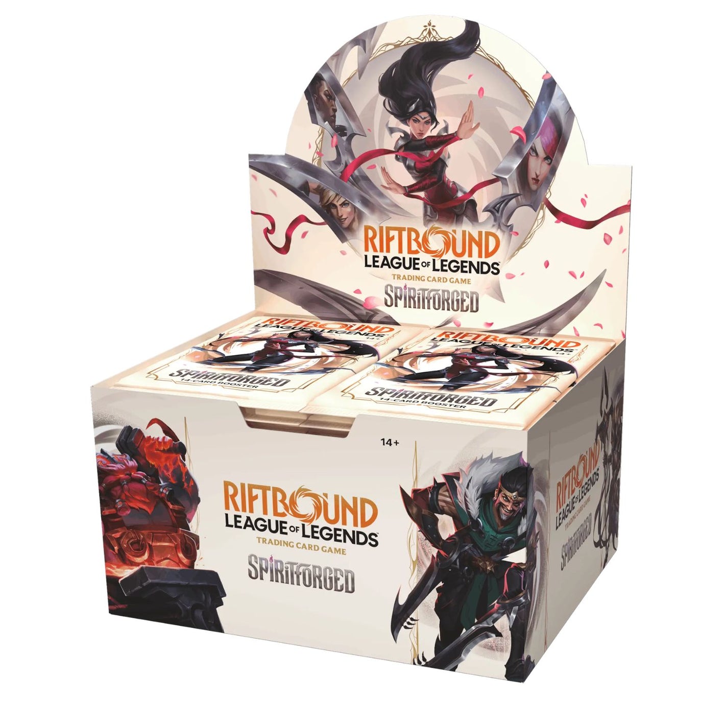 Riftbound: League of Legends - Spiritforged Booster Box 12 Buste | Jumbo Version: 14 Carte a Busta (CN)