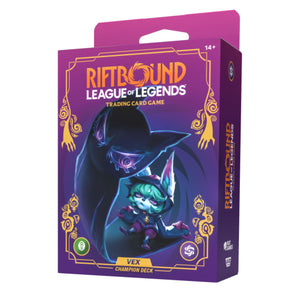 Riftbound: League of Legends - Unleashed Champion Deck: Vex (4 Decks) (ENG)