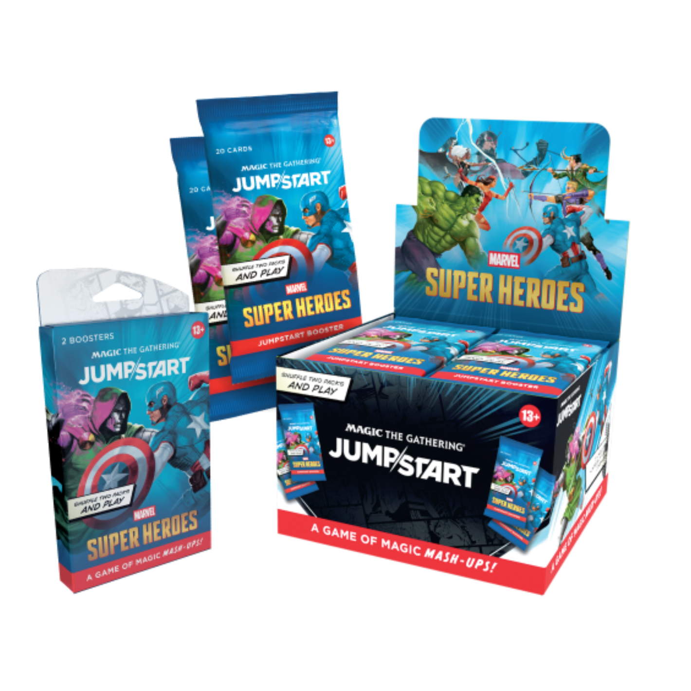 Magic: Super Heroes - Jumpstart Booster Box (ENG)