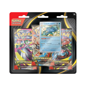 Pokémon - Blister 3 Buste Golduck Megaevoluzione (IT)
