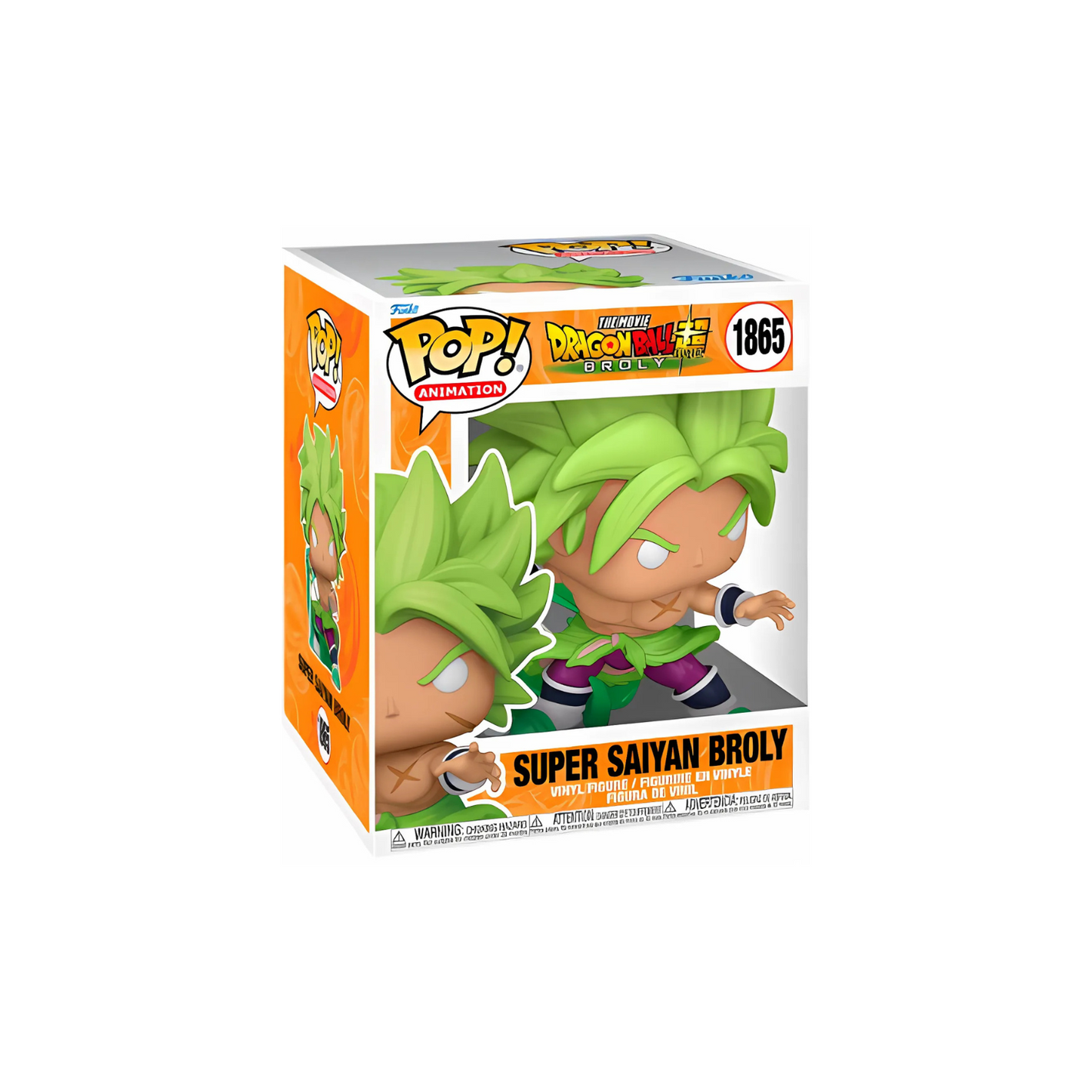 Funko Pop Animation 1865 - Super Saiyan Broly - Dragon Ball Super: Broly (15 cm)