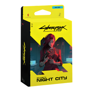 Cyberpunk TCG - Welcome to Night City Starter Deck Embracing Power (ENG)