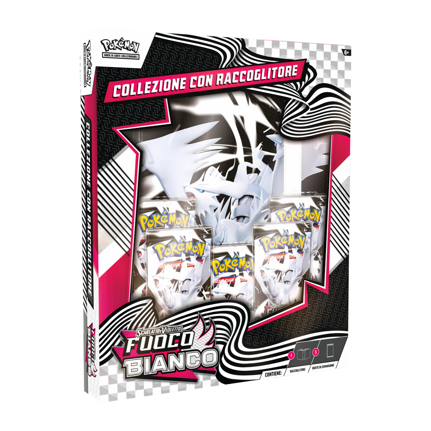 Pokémon - Collezione con Raccoglitore Fuoco Bianco (IT)