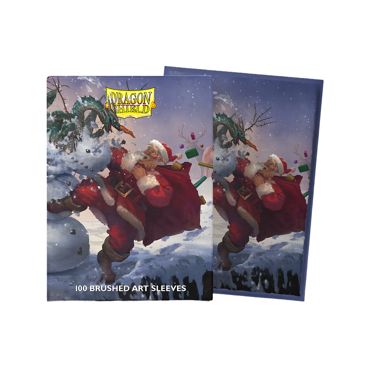 Dragon Shield Brushed Art Sleeves - Christmas 2025 (100)