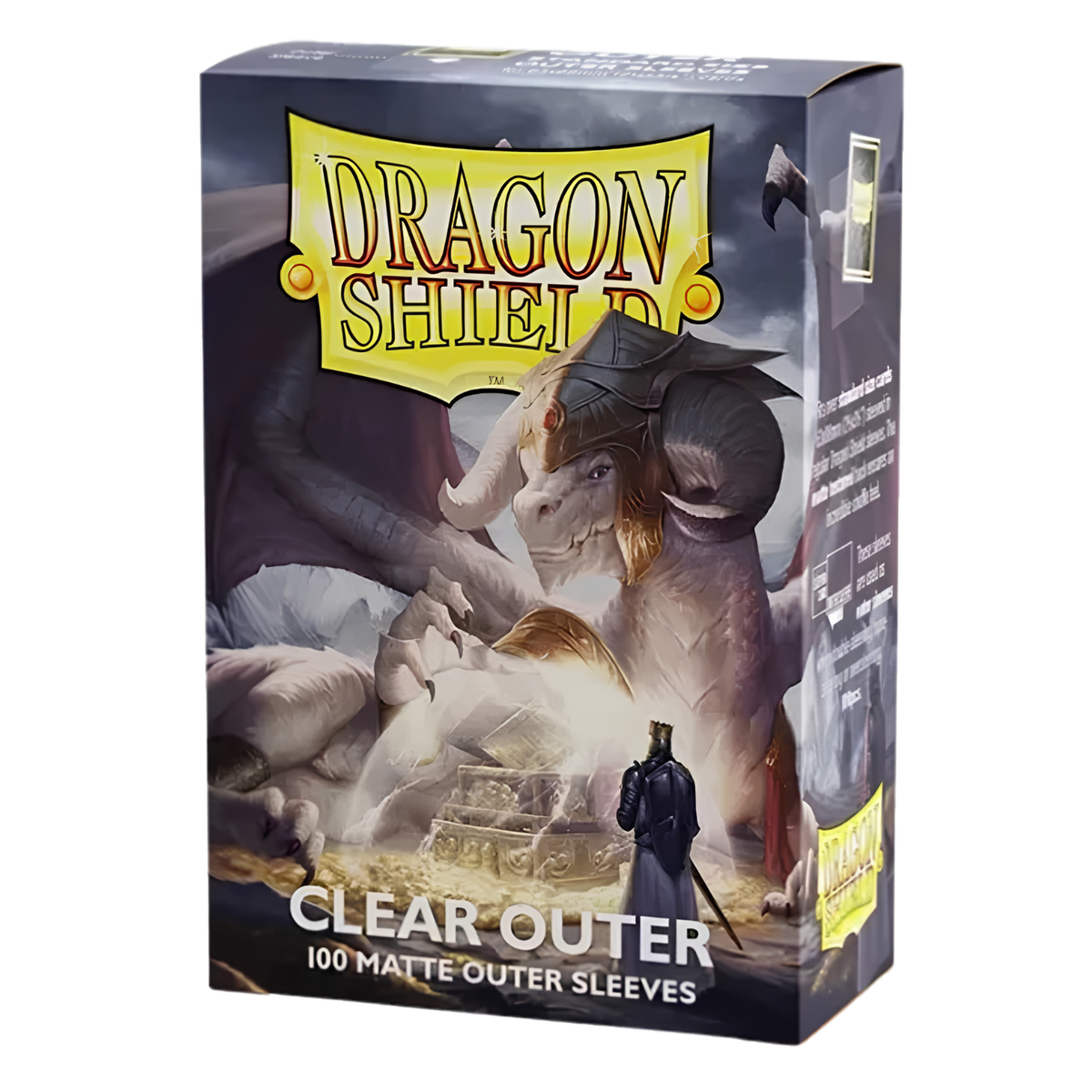 Dragon Shield Matte Outer Sleeves - Clear Outer (100)