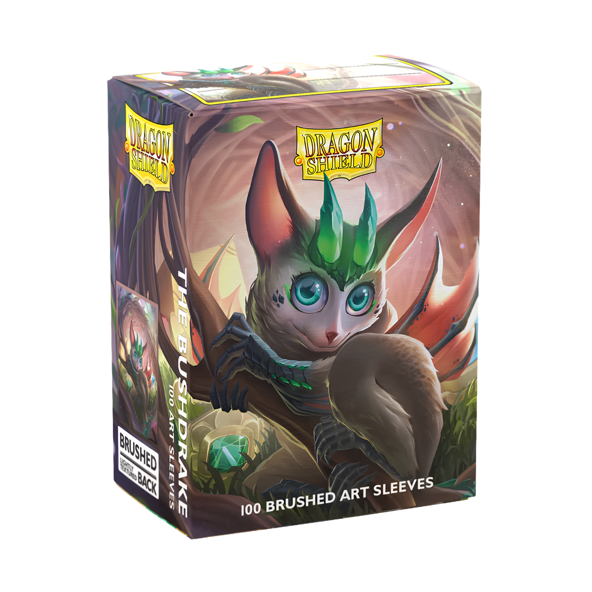 Dragon Shield Brushed Art Sleeves - The Bushdrake (100)