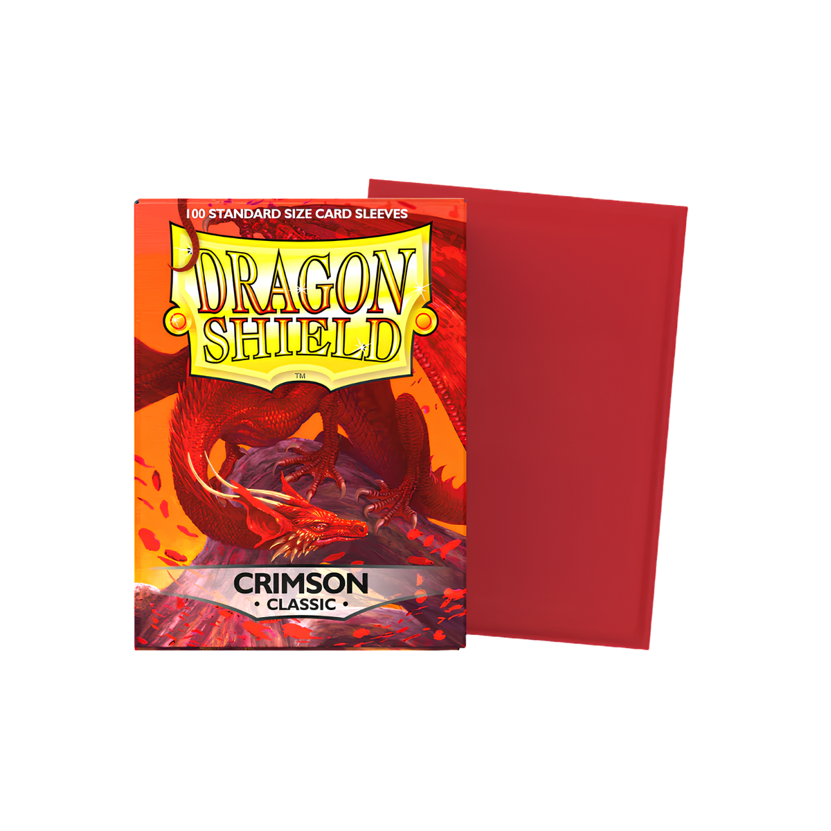 Dragon Shield Crimson - Classic Sleeves (100)