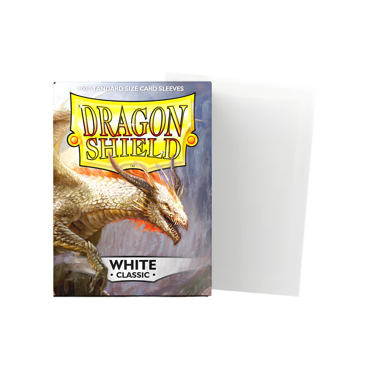 Dragon Shield White - Classic Sleeves (100)