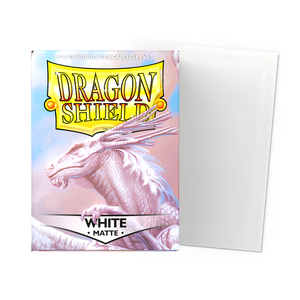 Dragon Shield Sleeves Standard Size White - Matte (100)