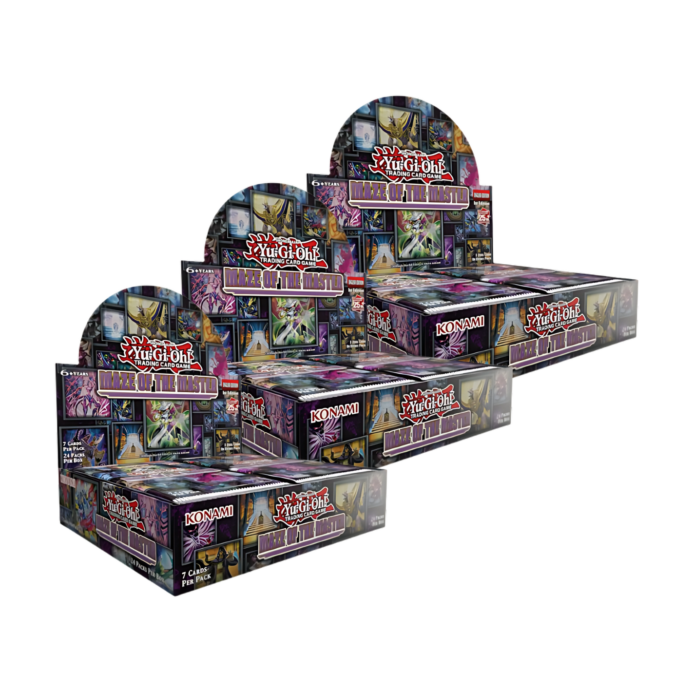 Yu-Gi-Oh - Bundle 3x Maze of the Master Display 24 Buste (1a Edizione - IT)