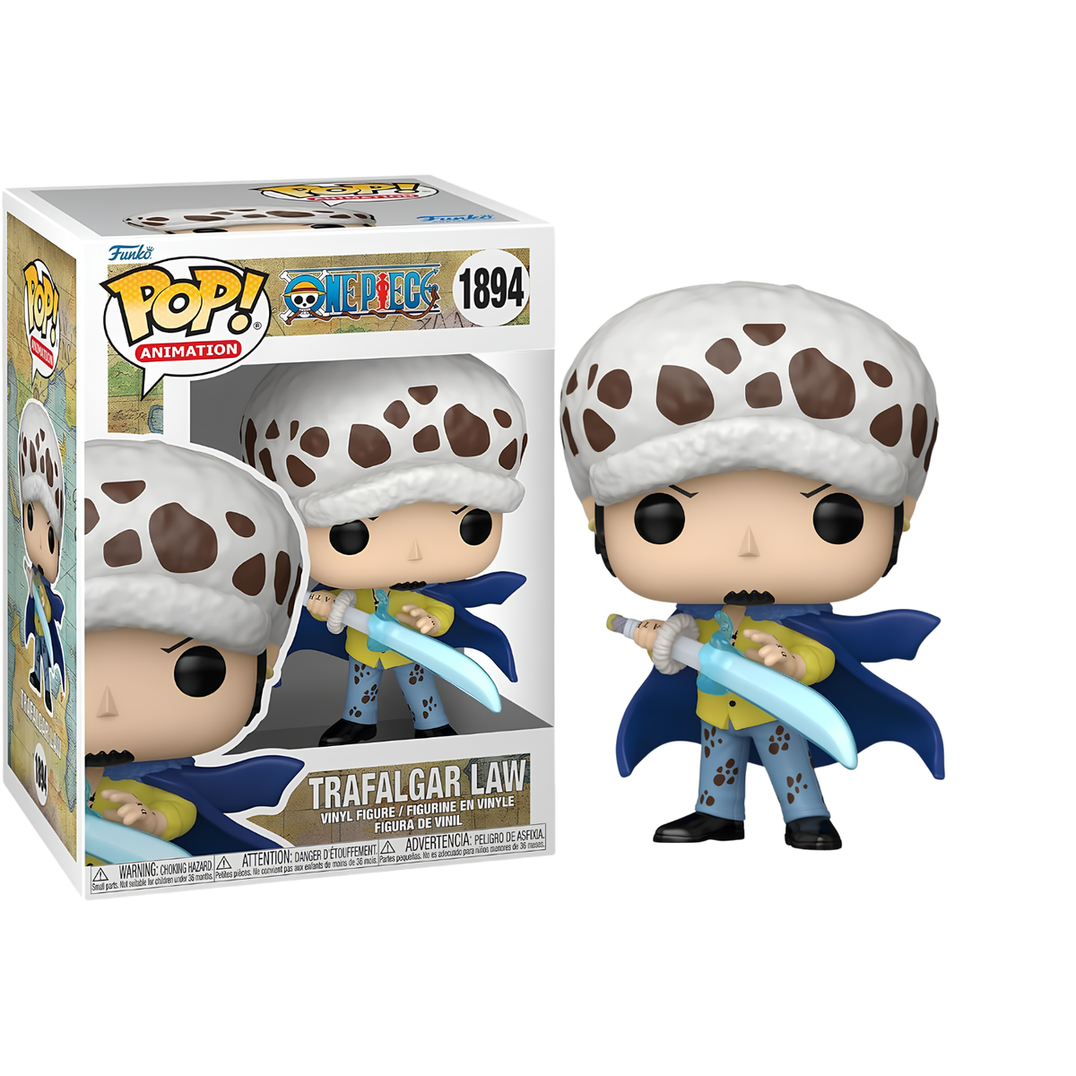 Funko Pop Netflix: 1016 One Piece (LA) - TRAFALGAR LAW