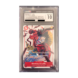 One Piece Card Game - Monkey D. Luffy ST01-012 Tournament Promo CGC 10 (ENG)