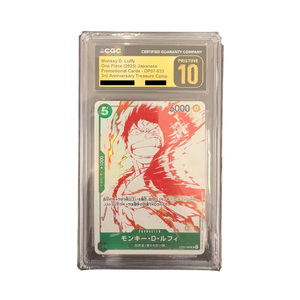 One Piece Card Game - MONKEY D. LUFFY OP07-033 PROMOTIONAL CARD CGC 10 (JP)