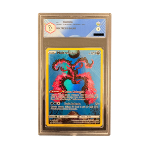 Pokémon - MOLTRES DI GALAR SWSH284 ZENIT REGALE TIN PROMO GRAAD 7.5 (IT)