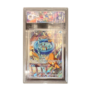 Pokémon - SQUIRTLE 148/142 ILLUSTRATION RARE GRAAD 10 (IT)