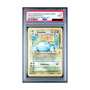 Pokémon - Venusaur 15/102 Holo PSA 9 (ENG)