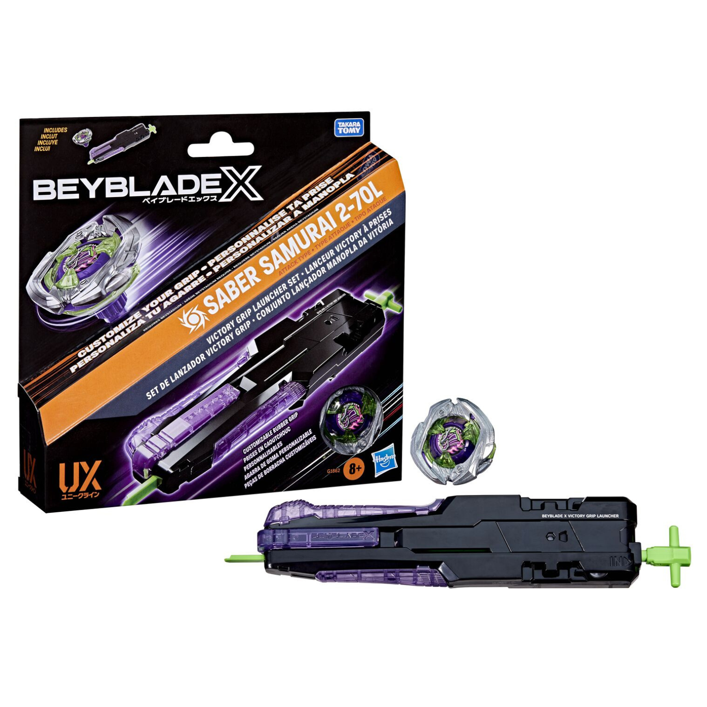 Hasbro - Beyblade X Victory Grip Launcher