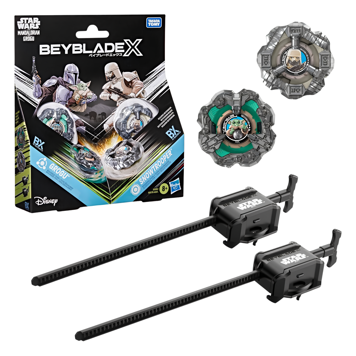 Hasbro - Beyblade X - Starter Pack - STAR WARS Grogu VS Snow Trooper