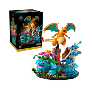 LEGO - Pokémon - Venusaru, Charizard e Blastoise