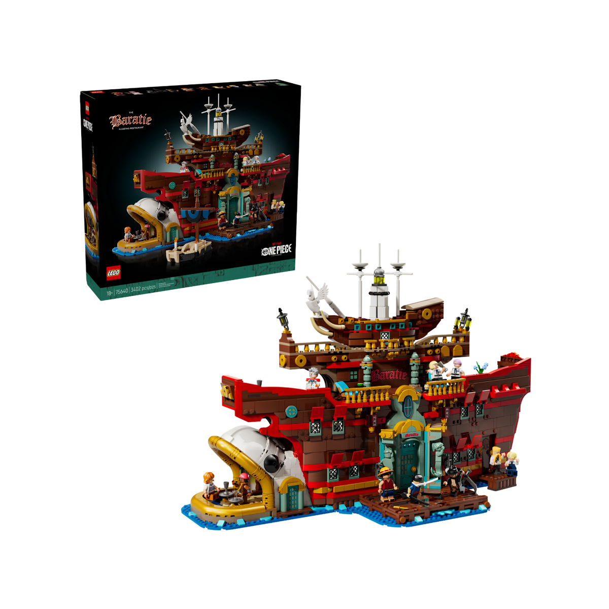 LEGO One Piece – Baratie, il Ristorante Galleggiante – 75640