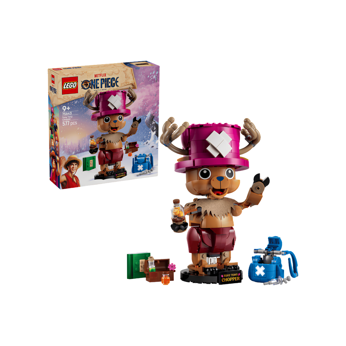 LEGO One Piece – TonyTony Chopper – 75643 – 577 Pezzi
