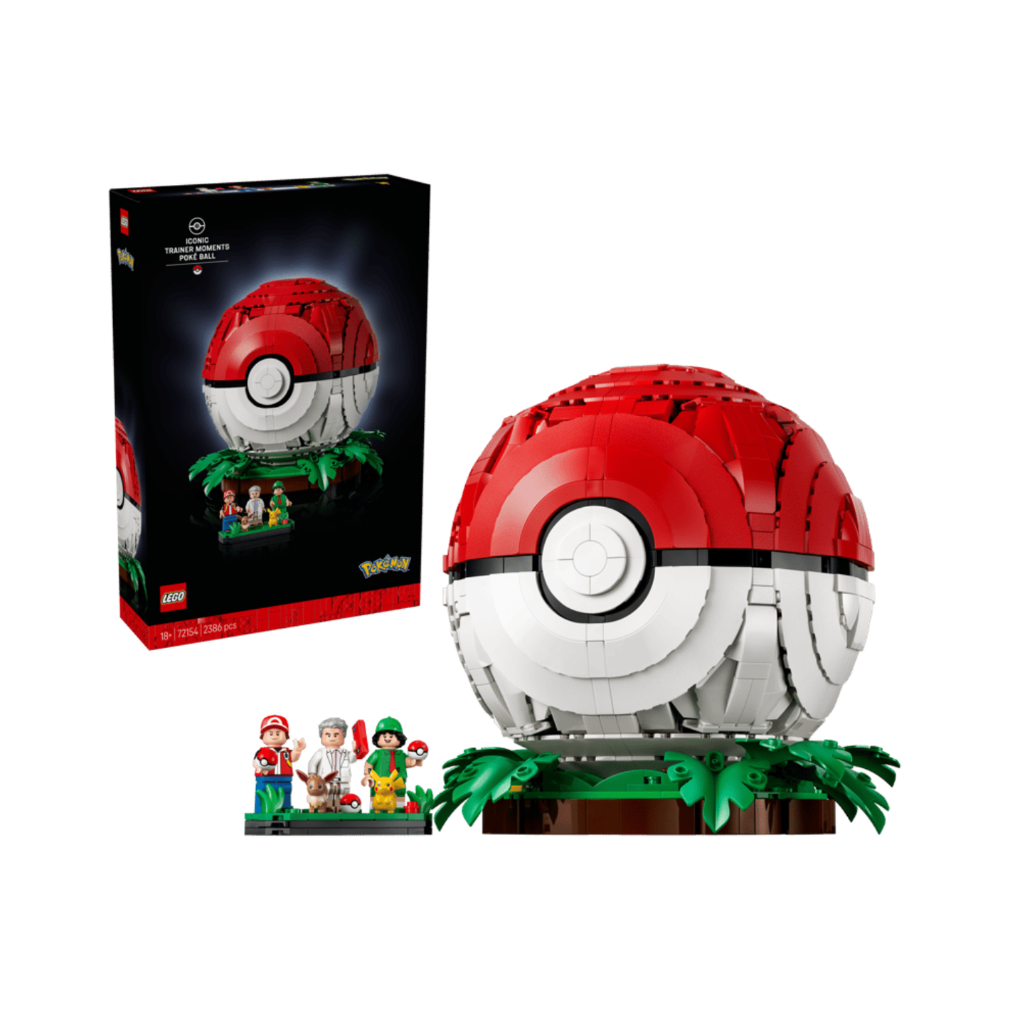 LEGO Pokémon – Iconic Trainer Moments Poké Ball – 72154 – 2386 Pezzi