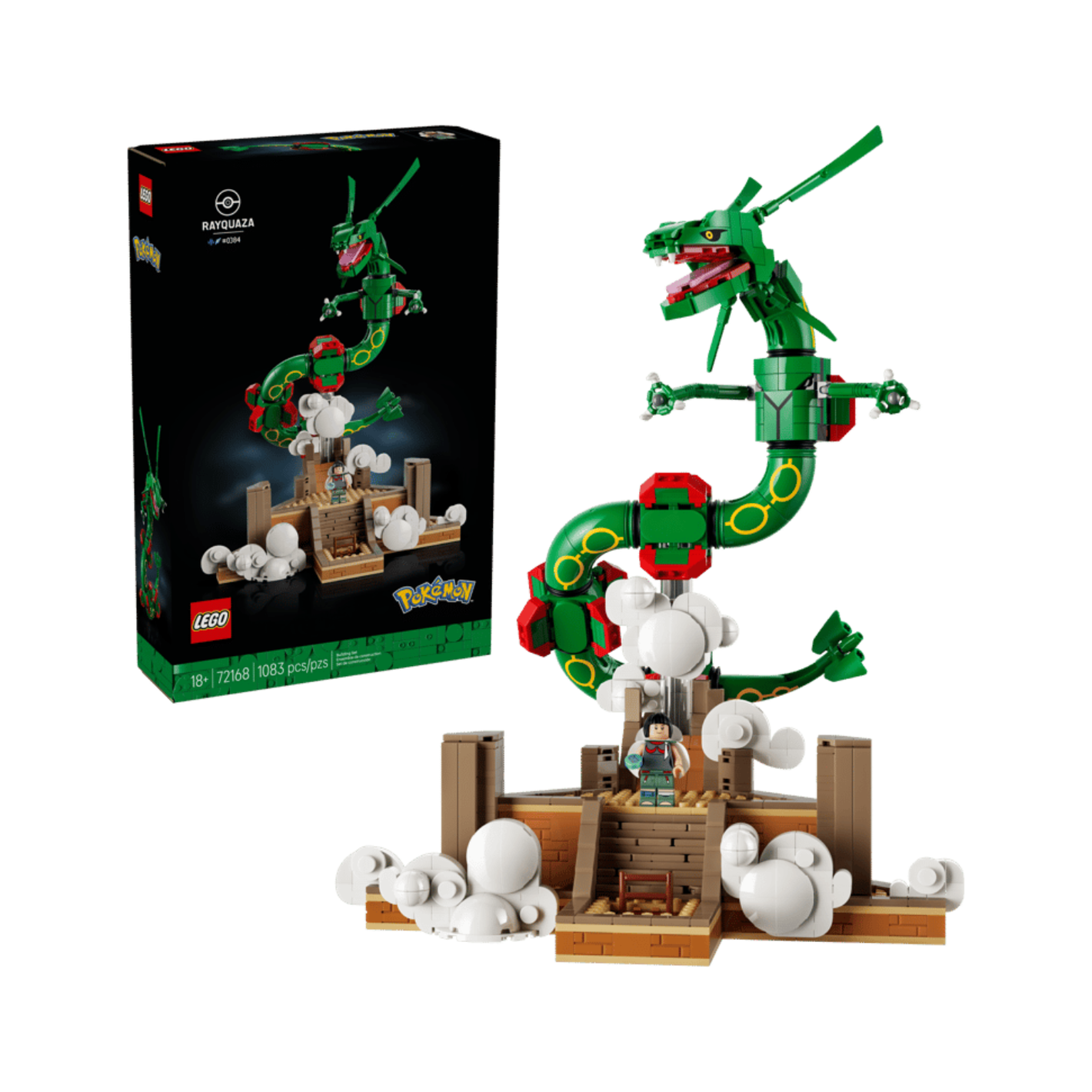 LEGO Pokémon – Rayquaza – 72168 – 1083 Pezzi