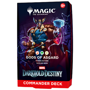 Magic: The Gathering – Marvel: Darkhold Destiny Gods of Asgard Commander Deck (ENG)