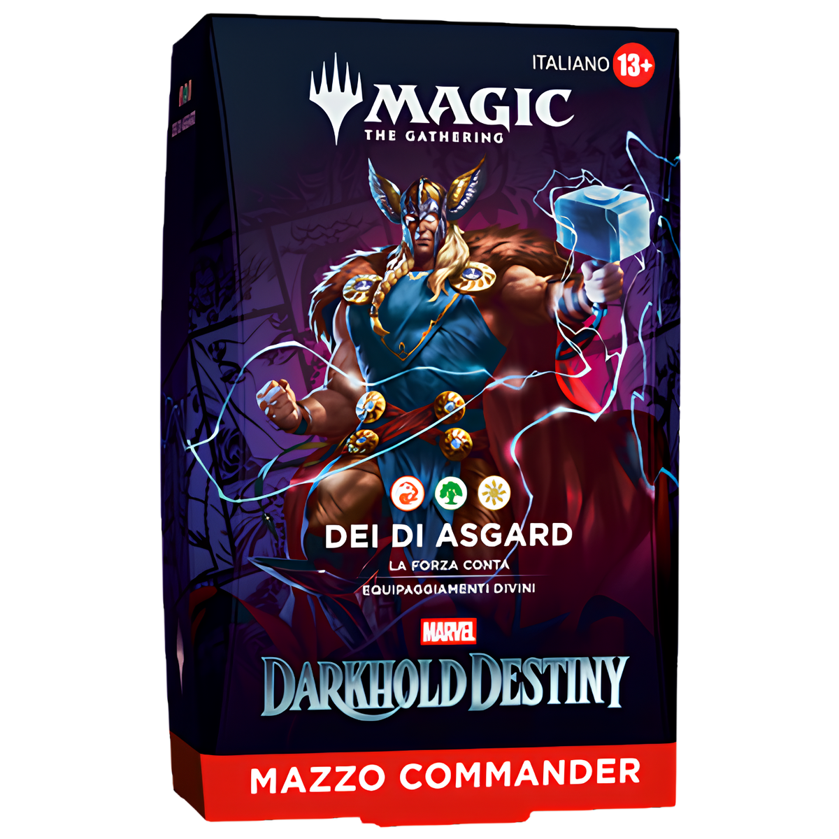 Magic: The Gathering Marvel - Darkhold Destiny Dei di Asgard Commander Deck (IT)