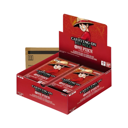 One Piece TCG - Case 12x Booster Box Carrying on His Will OP-13 (EN)