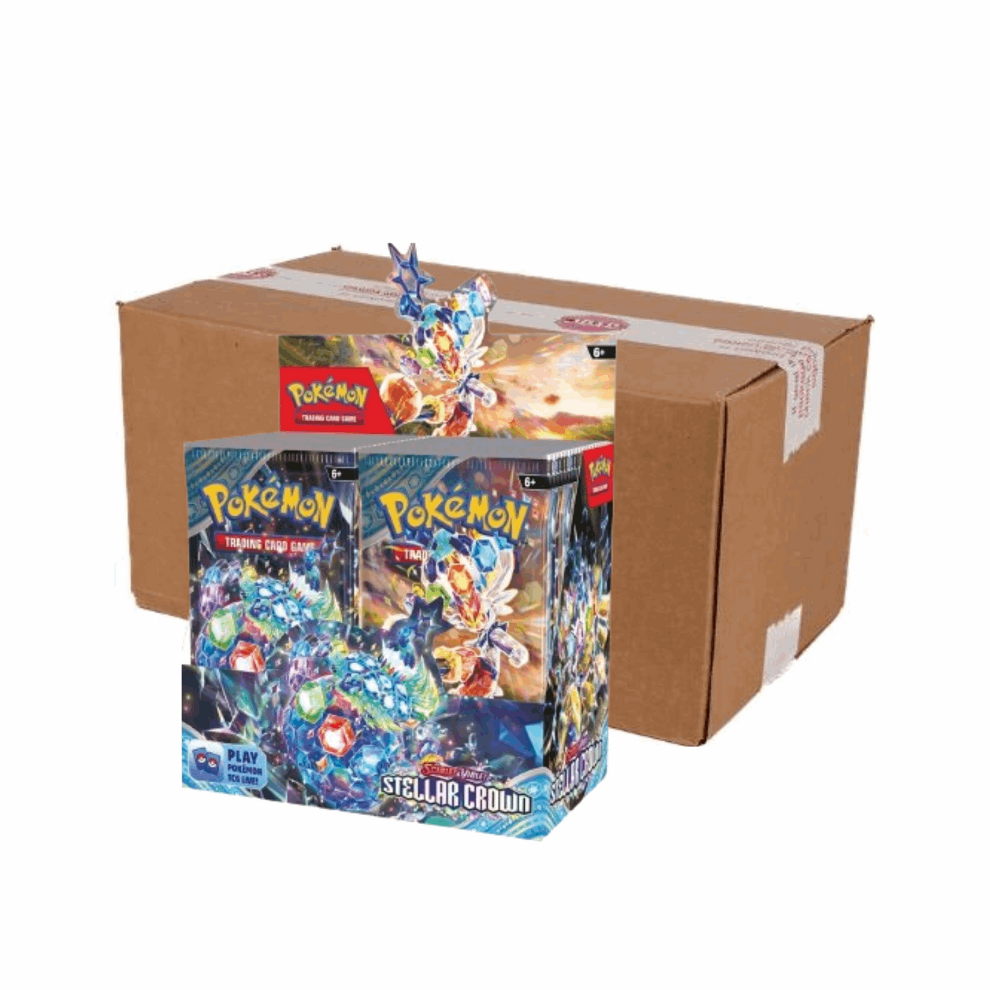 Pokémon - Case 6x Stellar Crown Booster Box 36 Buste (ENG)