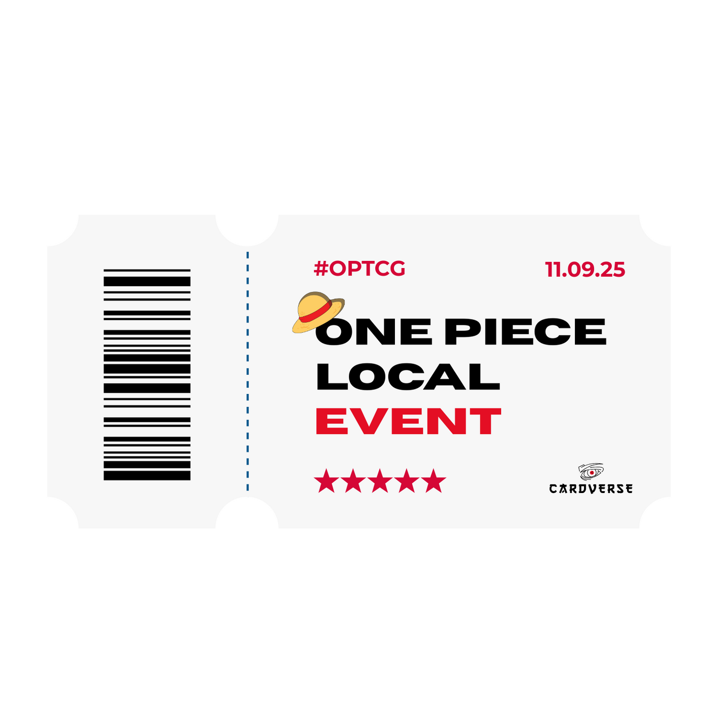 One Piece Local Event - Ticket Partecipazione