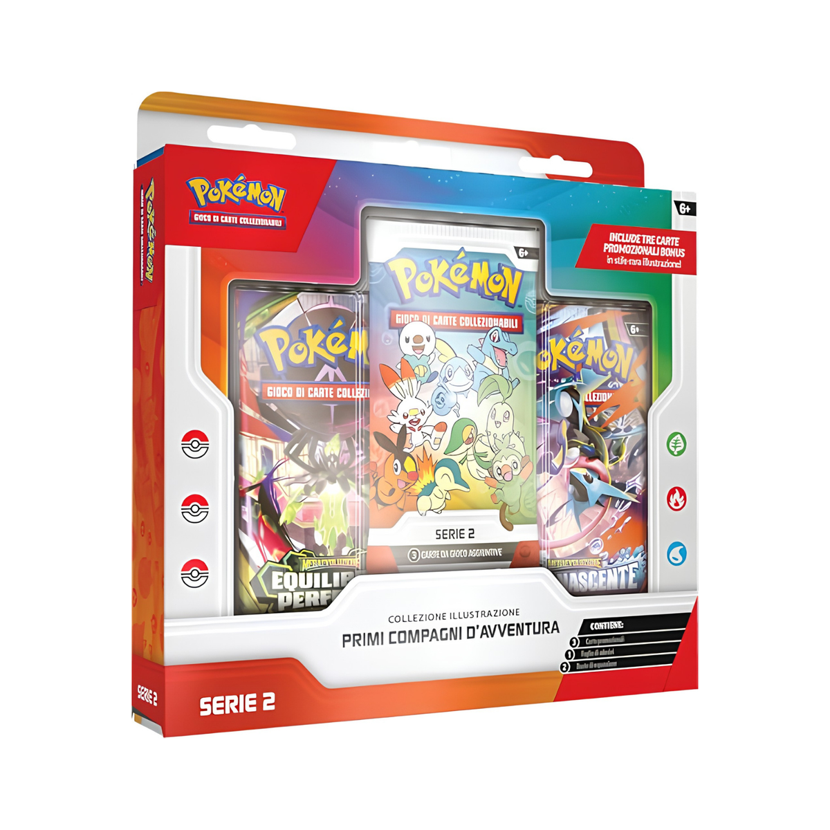 Pokémon – Collezione Illustrazione Primi Compagni d’Avventura Serie 2 (ITA)