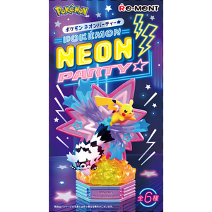 Pokémon - Mistery Box Re-Ment Neon Party