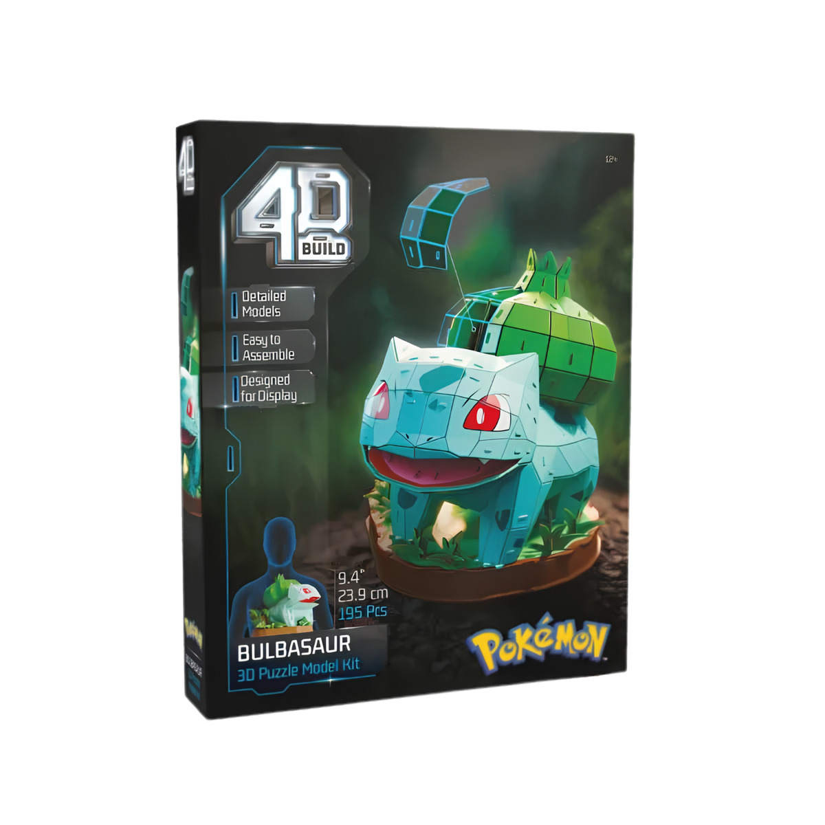 4D Build - Puzzle 3D Pokémon - Bulbasaur