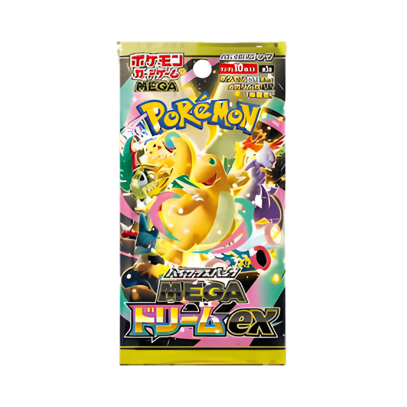 Pokémon - Mega Dream ex Bustina Singola 10 Carte (JP)