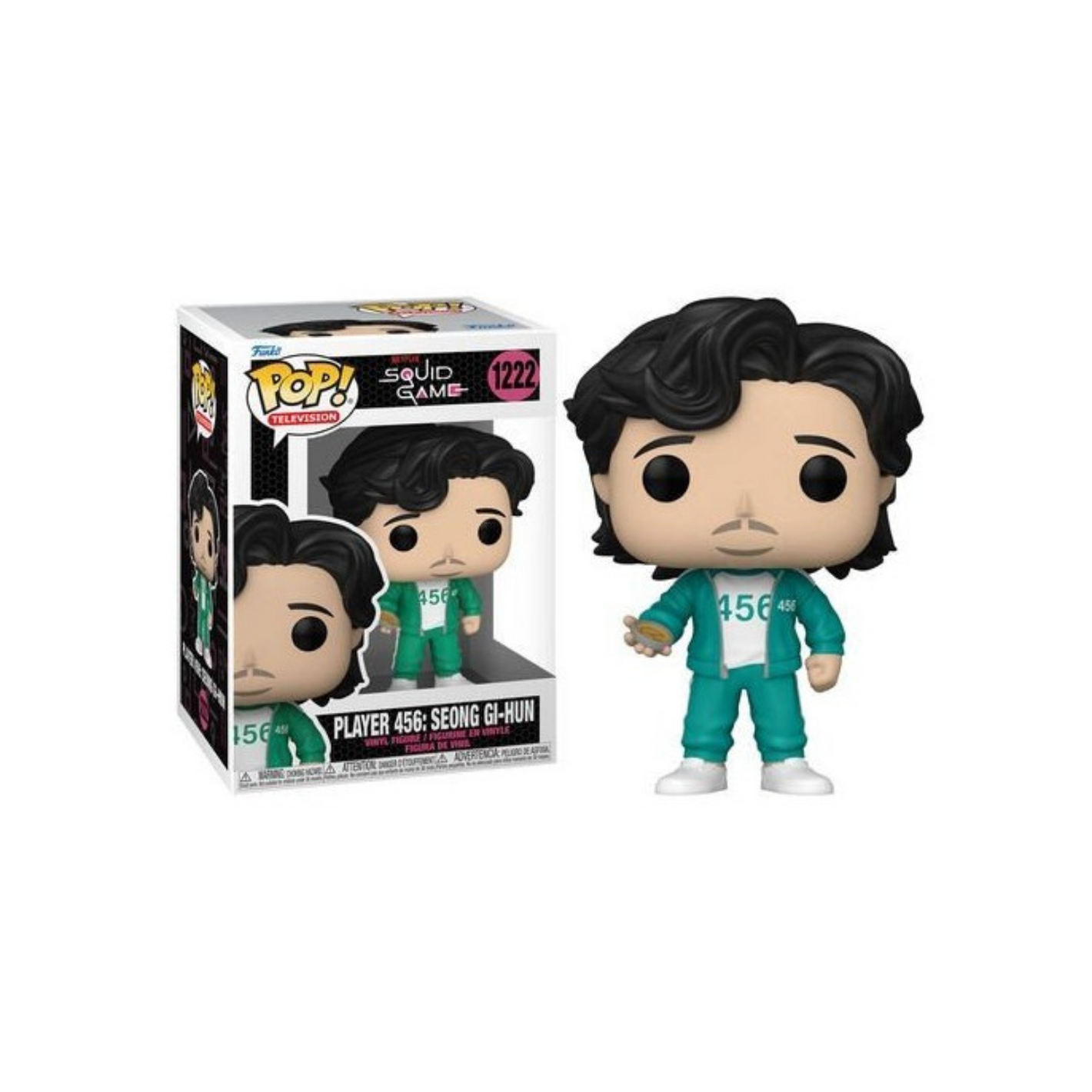 Funko Pop Television 1222 - Player 456: Seong Gi-Hun - Squid Game