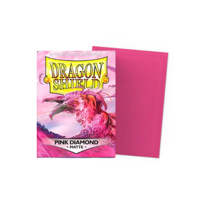 Dragon Shield Sleeves Standard Size Pink Diamond - Matte (100)