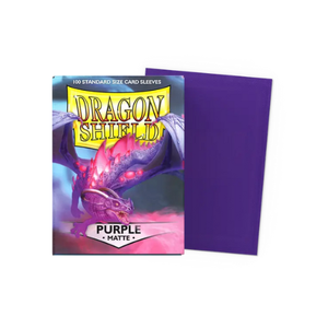 Dragon Shield Sleeves Standard Size Purple - Matte (100)