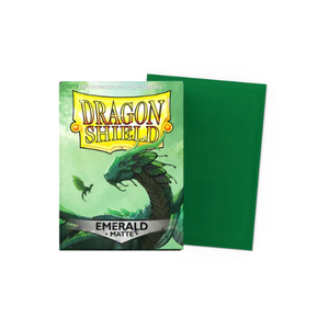 Dragon Shield Sleeves Standard Size Emerald - Matte (100)