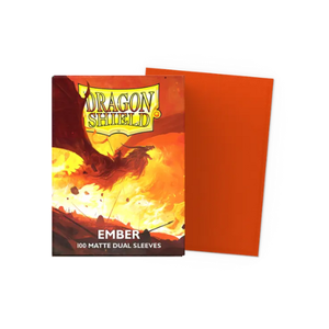 Dragon Shield Dual Sleeves Standard Size Ember - Matte (100)