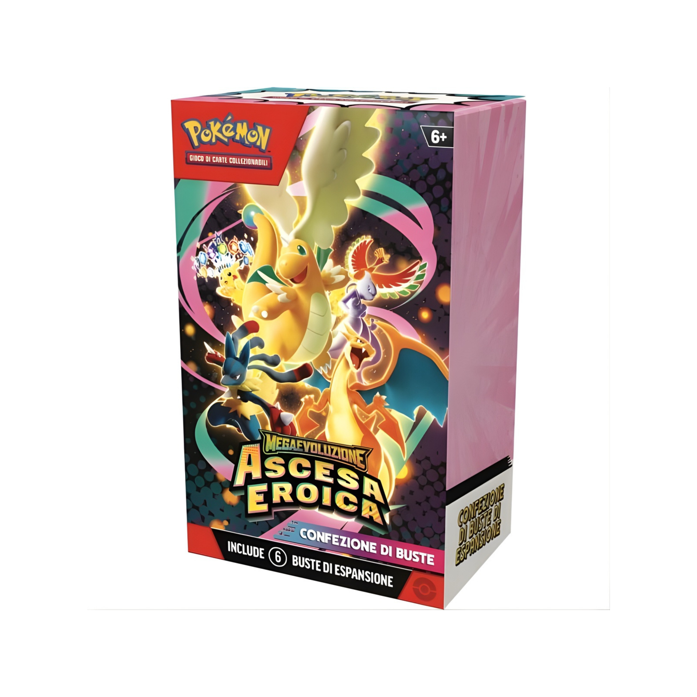 Pokémon Megaevoluzioni Ascesa Eroica - Bundle 6 buste (ITA)