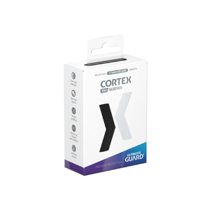Ultimate Guard Cortex Sleeves Standard Size BLACK  (100)